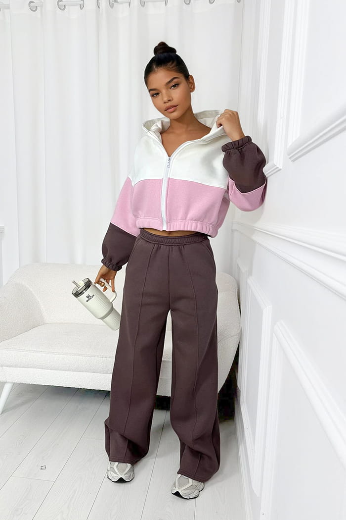 Dámska 3-farebná tepláková súprava